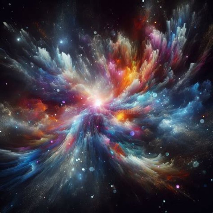 Swirling Colors In Cosmos