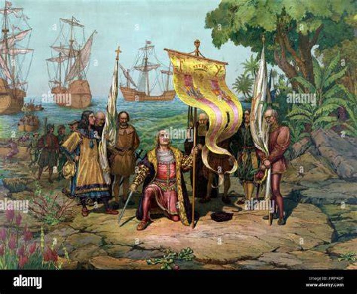 The Landing Of Columbus