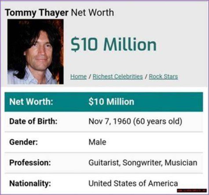 Tom Hamilton Net Worth, Income, Salary, Earnings, Biography