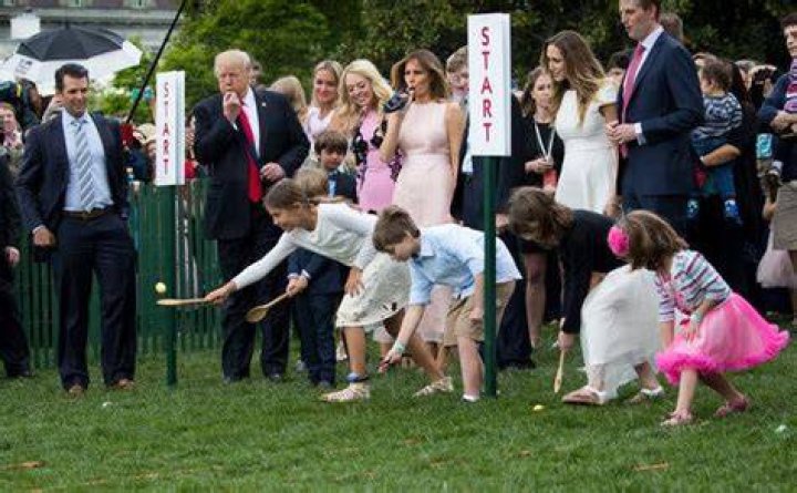 trump easter egg roll 2017 getty trump easter egg roll 2017 getty
