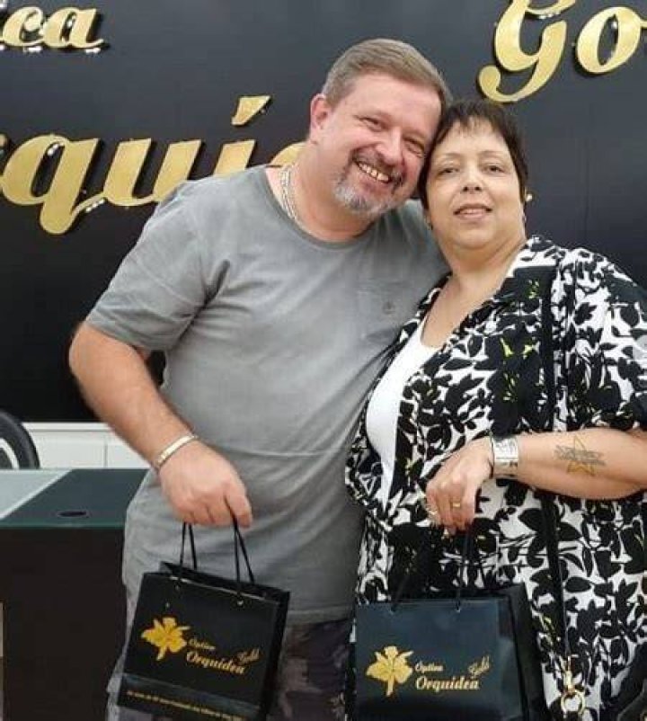 Tulla Luana with her partner Joao Carlos Fonte