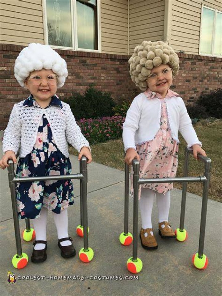 Two Kids In Costume