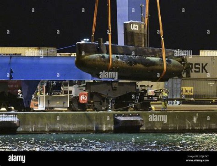 UC3 Nautilus Being Pulled Out Of The Water
