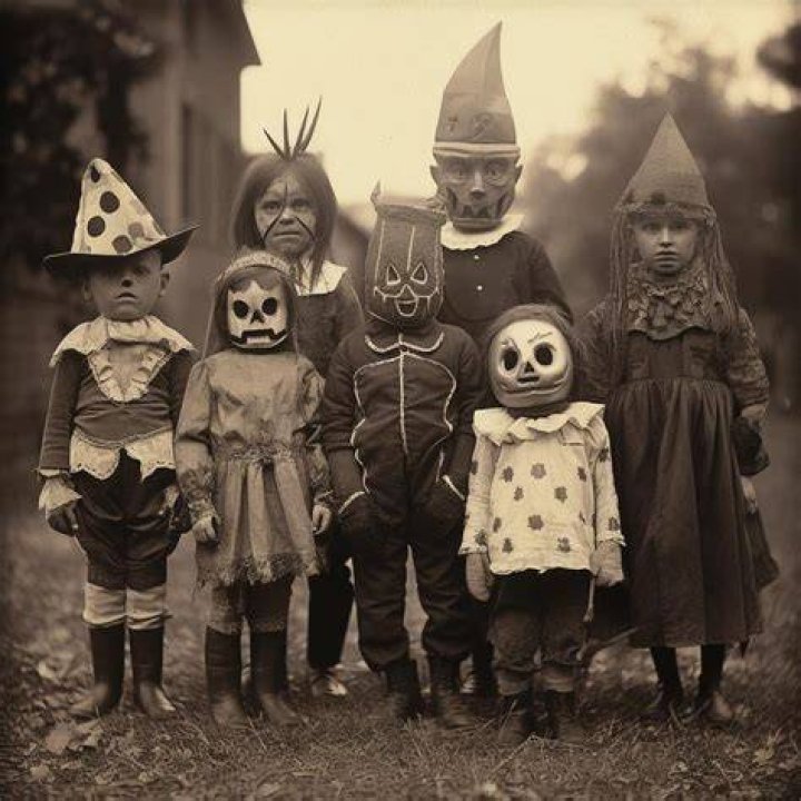 Vintage Halloween Costumes Angry