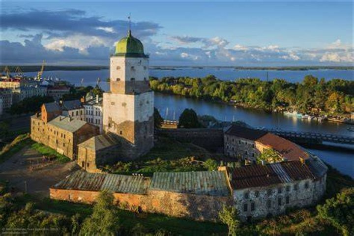 Vyborg Castle Russia