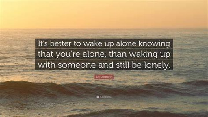 Wake Up Alone