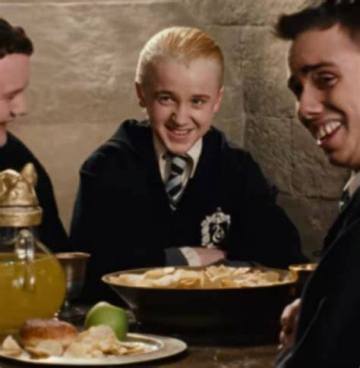 What is Draco Malfoy favorite food?