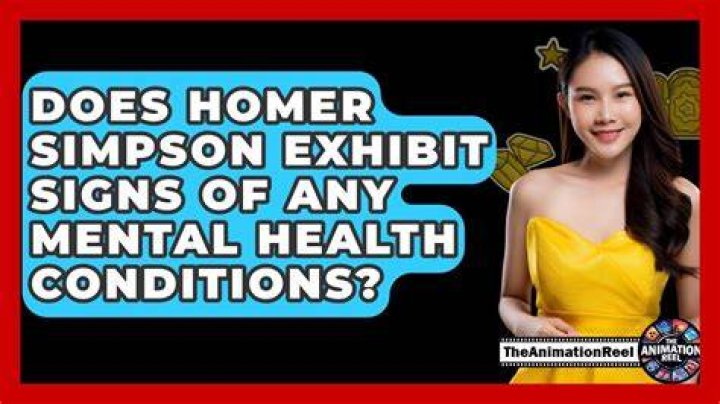 What mental illness does Homer Simpson have?