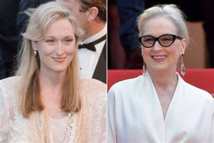 Who did Meryl Streep body double not look up?