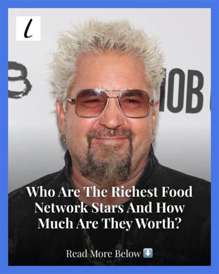 Who is the richest Food Network star?