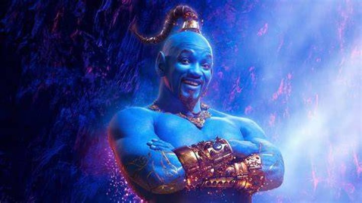 Will Smith With a Genie Lamp